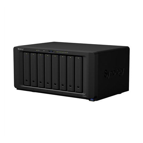 Synology | Tower NAS | DS1821+ | Up to 8 HDD/SSD Hot-Swap | AMD Ryzen | Ryzen V1500B Quad Core | Processor frequency 2.2 GHz | 4 - 2